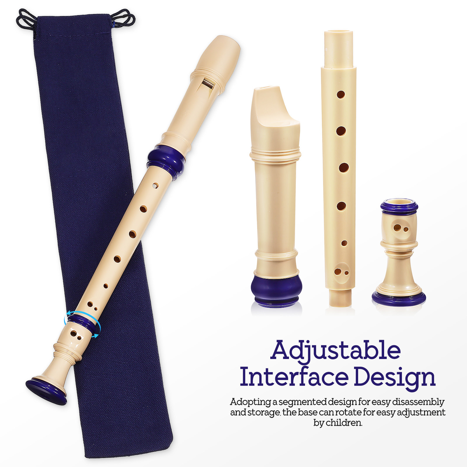 2 sztuki fletów sopranowych, 8 – Soprano Recorder Plastic recenzja i cena