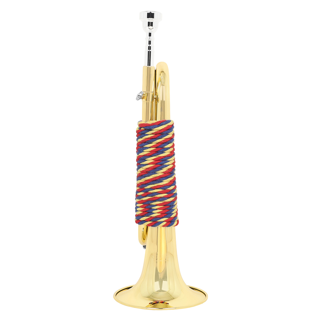 Mini trąbka Bb, mosiężna, złot – Musical Instrument Bugle recenzja i cena