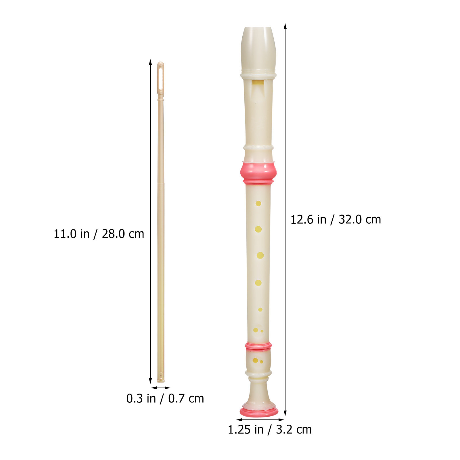 2 sztuki wysokiej jakości flet – Soprano Recorder Plastic recenzja i cena