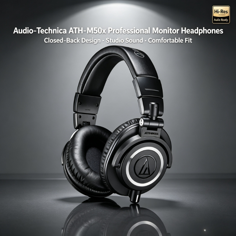 Audio-Technica ATH-M50X – prof – Audio Technica Headphone Ath-M50X recenzja i cena